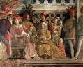 La corte de Mantua El pintor renacentista Andrea Mantegna